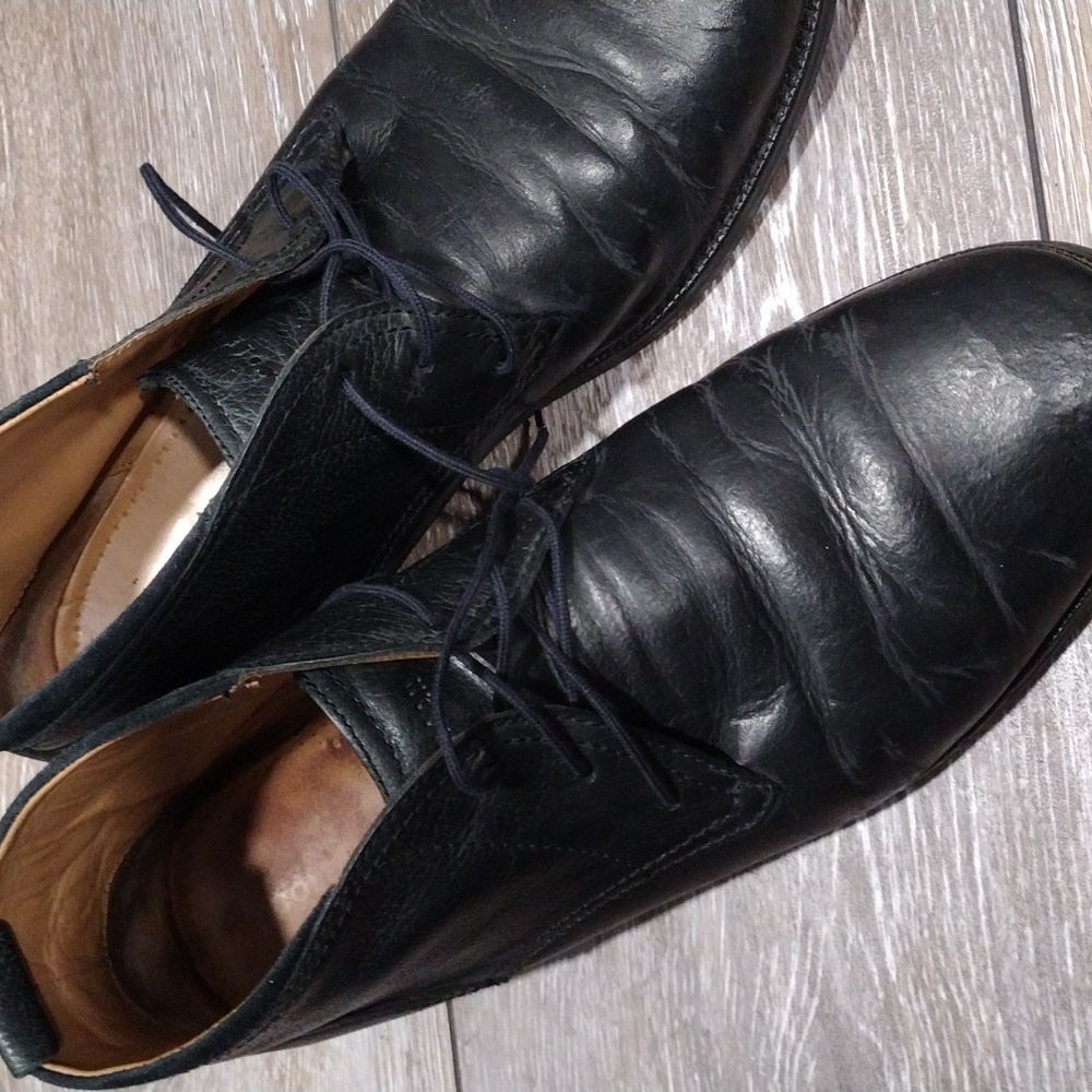 Cole Haan black leather chukka boots. Size 11